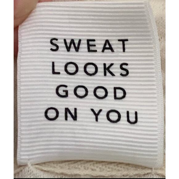 Offline by Aerie Womens Jacket XS Cream Cropped Zip Front Normcore Athleisure - Picture 4 of 16